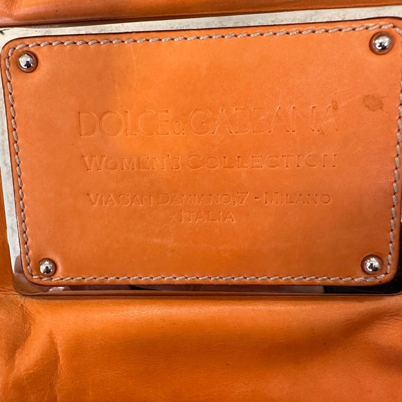 Vintage Dolce & Gabbana Miss Silky Leather Bag (with duster) - Picture 2 of 11